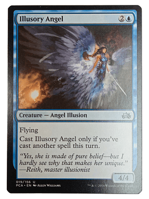 Carta Magic Illusory Angel [planechase Anthology] Mtg