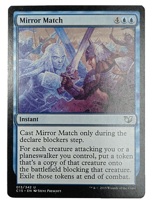 Carta Magic Mirror Match [c15] Mtg Instant