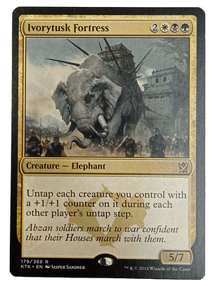 Carta Magic Flying Ivorytusk Fortress [tarkir] Mtg Elephant