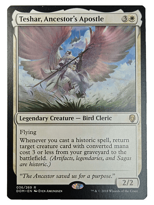 Carta Magic Teshar Ancestor's Apostle [dominaria] Mtg Bird