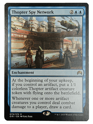 Carta Magic Thopter Spy Network [origins] Mtg Enchantment