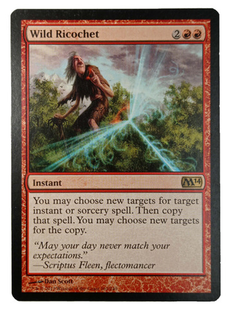 Carta Magic Wild Ricochet [m14] Mtg Instant 1