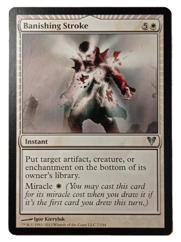 Carta Magic Banishing Stroke [avacyn] Mtg Instant 1