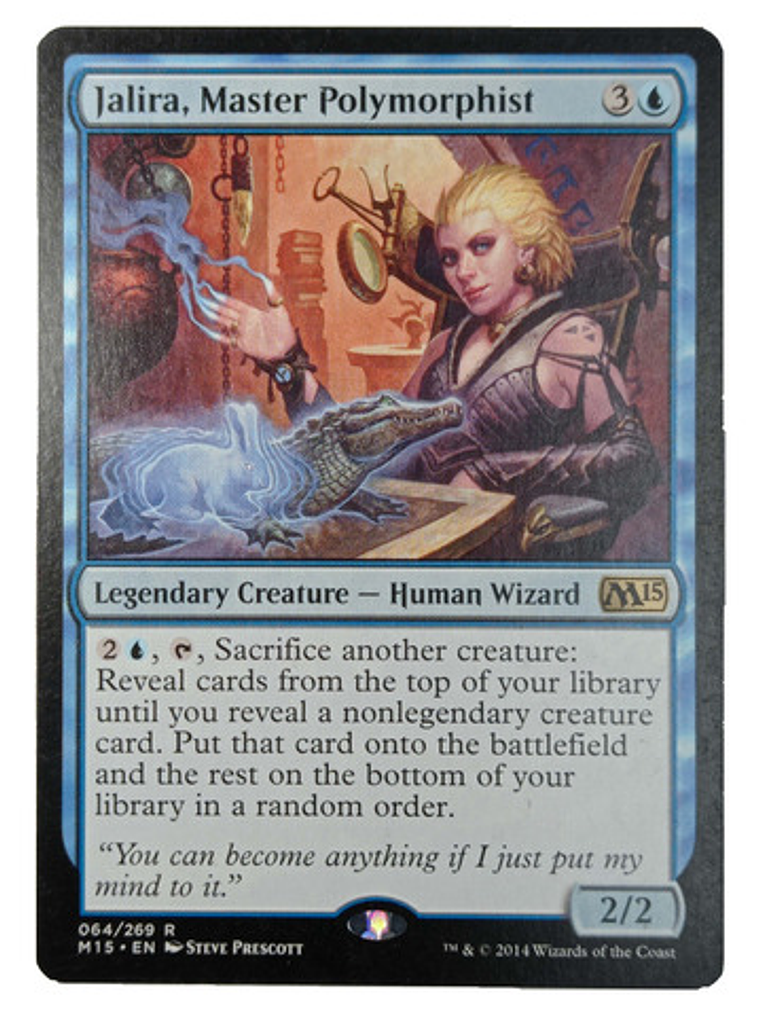 Carta Magic Jalira Master Polymorphist [m15] Mtg Wizard 1