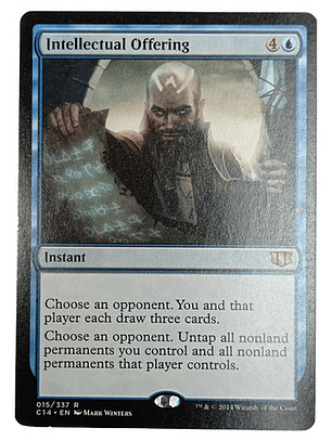 Carta Magic Intellectual Offering [c14] Mtg Instant