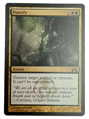 Carta Magic Putrefy [dragon Maze] Mtg Instant