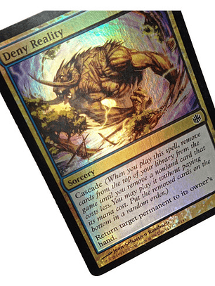 Carta Magic Deny Reality (foil) [alara] Mtg Sorcery
