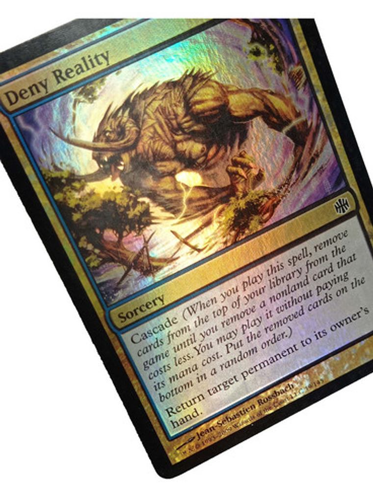 Carta Magic Deny Reality (foil) [alara] Mtg Sorcery 2