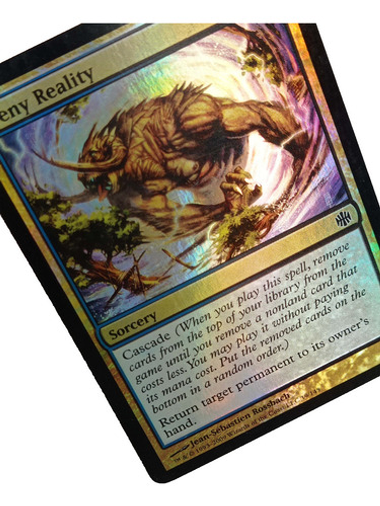 Carta Magic Deny Reality (foil) [alara] Mtg Sorcery 3