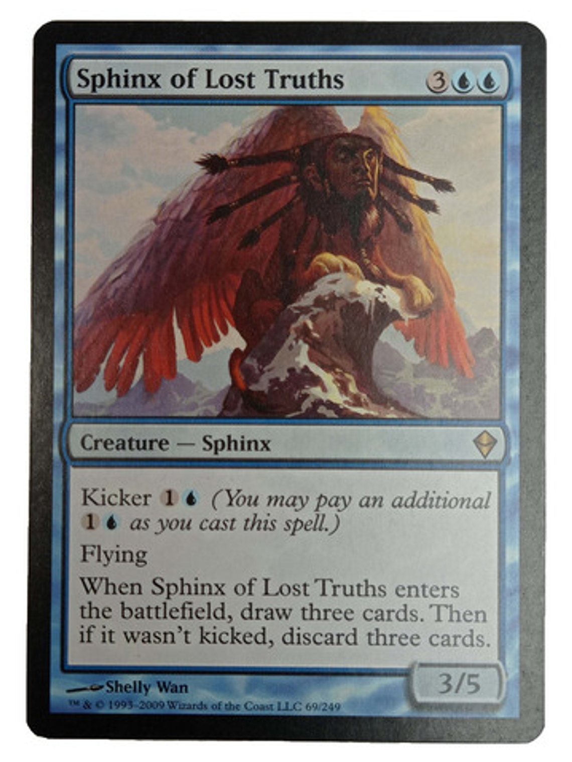 Carta Magic Sphinx Of Lost Truths [zendikar] Mtg 1