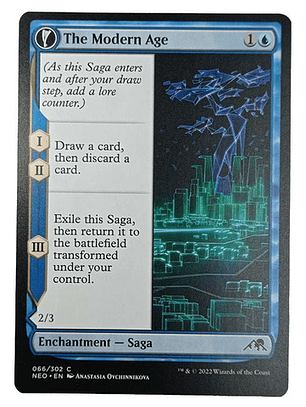 Carta Magic The Modern Age [neon] Mtg Enchantment
