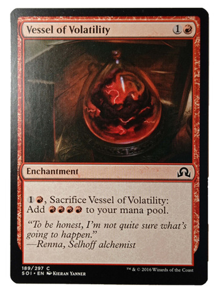 Carta Magic Vessel Of Volatility [innistrad] Mtg Enchantment 1