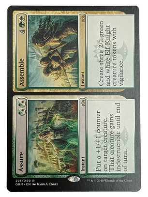 Carta Magic Assure / Assemble [ravnica] Mtg Instant