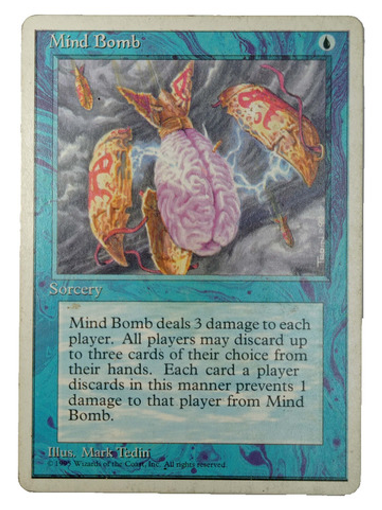 Carta Magic Mind Bomb [4ed] Mtg Sorcery 1