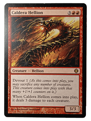 Carta Magic Caldera Hellion [allara] Mtg Hellion