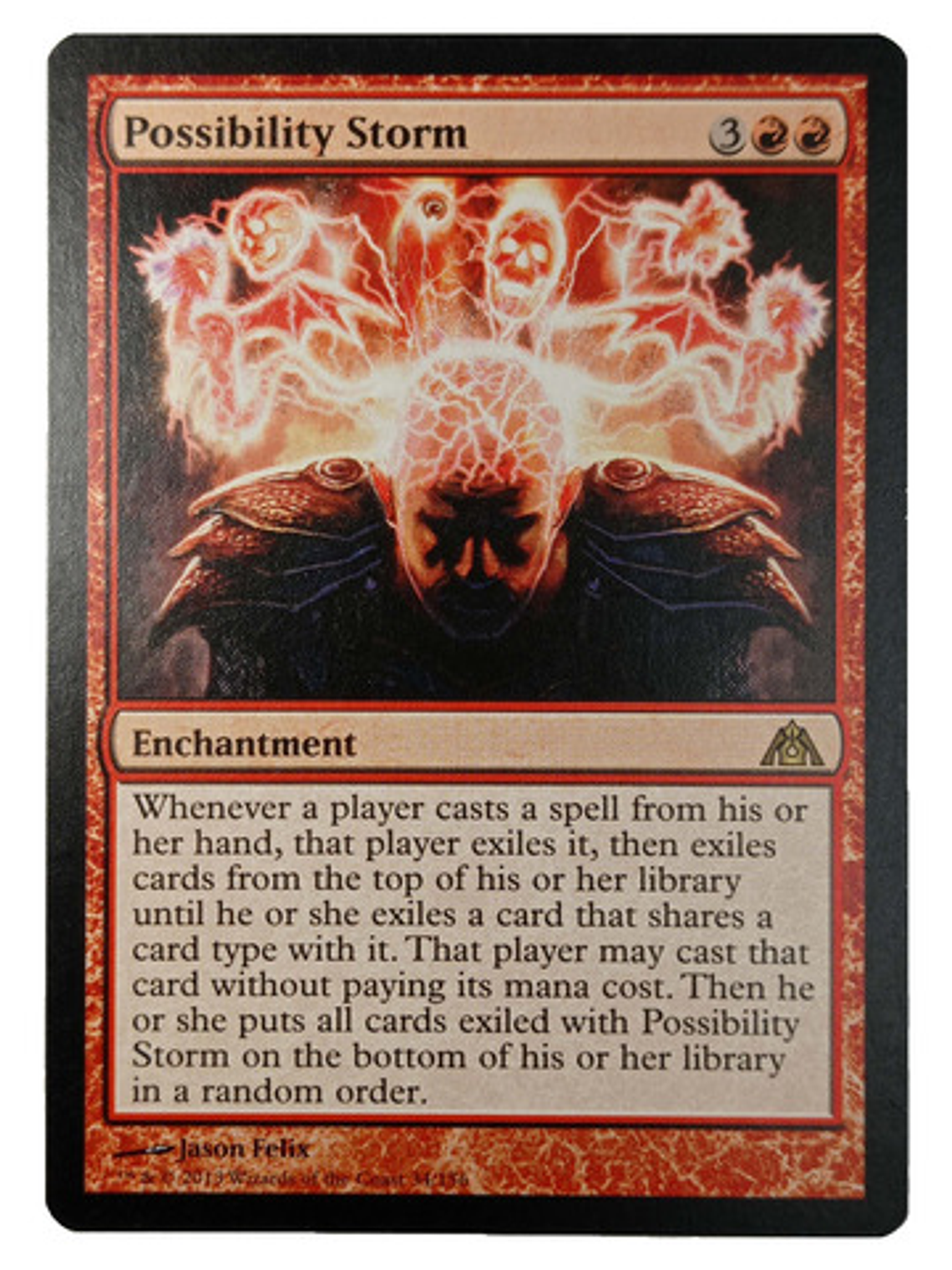 Carta Magic Possibility Storm [dragon Maze] Mtg Enchantment 1
