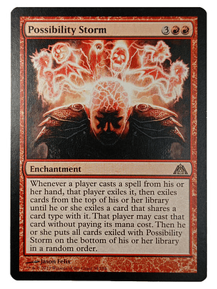 Carta Magic Possibility Storm [dragon Maze] Mtg Enchantment