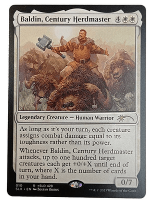 Carta Magic Baldin Century Herdmaster [universes Within] Mtg