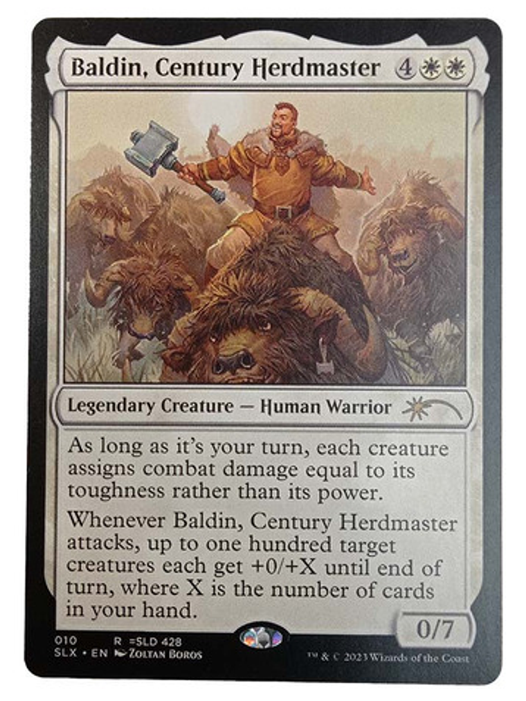 Carta Magic Baldin Century Herdmaster [universes Within] Mtg 1