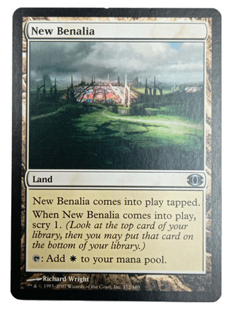Carta Magic New Benalia [future Sight] Mtg Land 1
