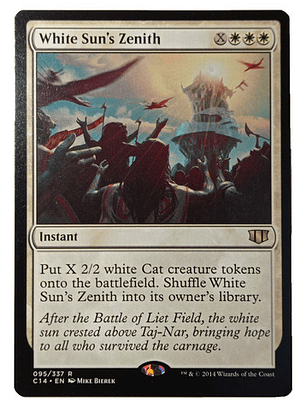 Carta Magic White Sun's Zenith [c14] Mtg Instant