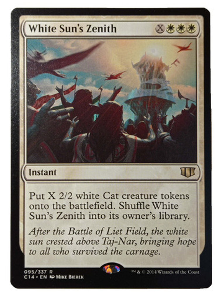 Carta Magic White Sun's Zenith [c14] Mtg Instant 1