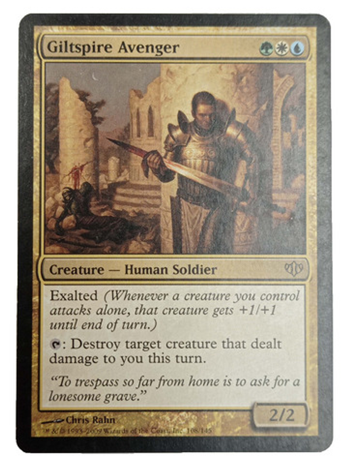 Carta Magic Giltspire Avenger [alara] Mtg Soldier 1