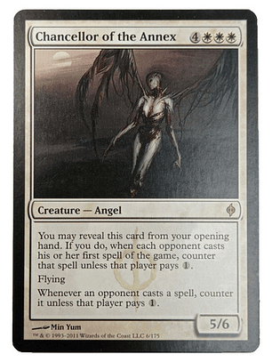 Carta Magic Chancellor Of The Annex [phyrexia] Mtg Angel