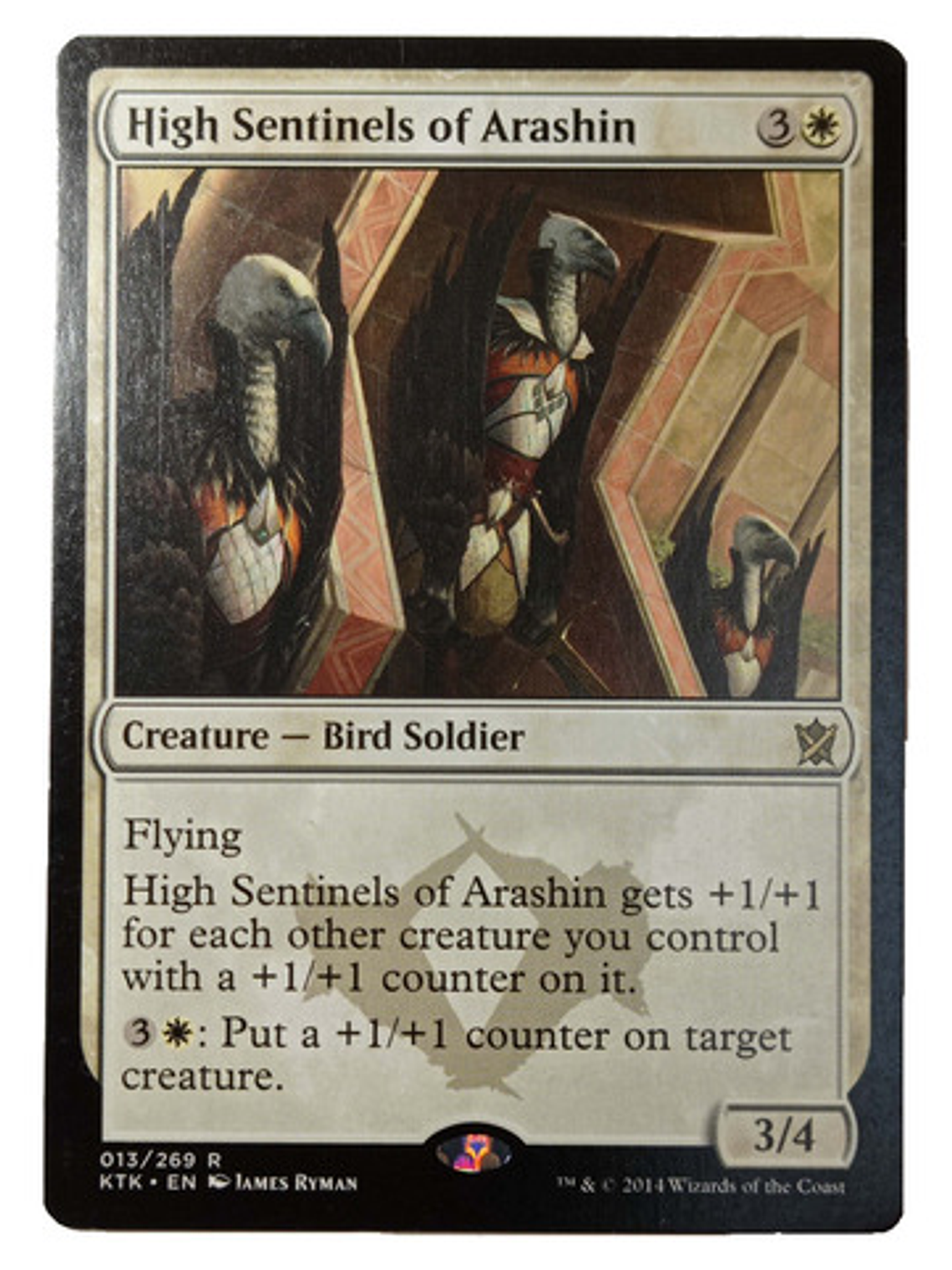 Carta Magic High Sentinels Of Arashin [tarkir] Mtg Bird 1