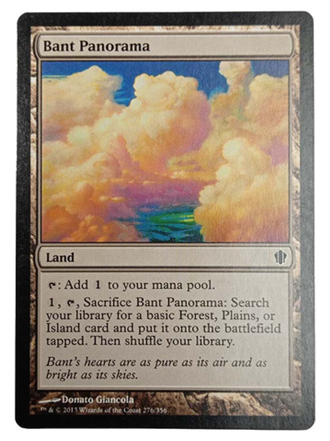 Carta Magic Bant Panorama [c13] Mtg Land 1