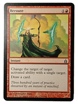 Carta Magic Reroute [ravnica] Mtg Instant