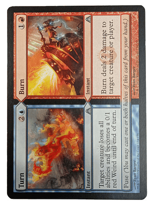 Carta Magic Turn / Burn [dragon Maze] Mtg
