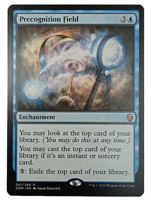 Carta Magic Precognition Field [dominaria] Mtg Enchantment