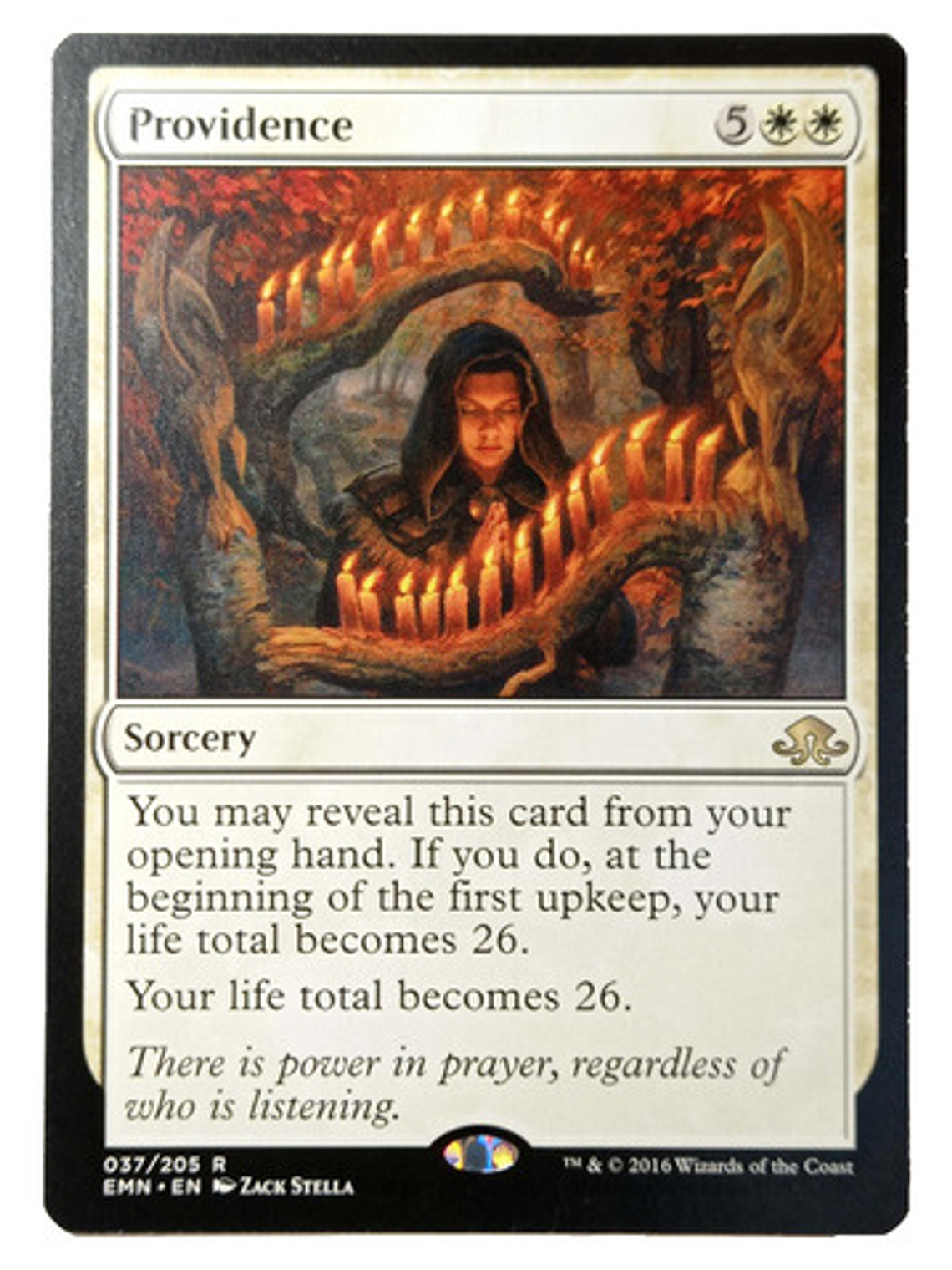 Carta Magic Providence [eldritch] Mtg Sorcery 1