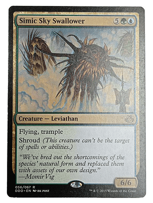 Carta Magic Simic Sky Swallower [elspeth V Kiora] Mtg