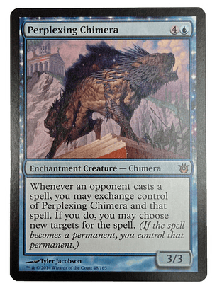 Carta Magic Perplexing Chimera [born Of Gods] Mtg