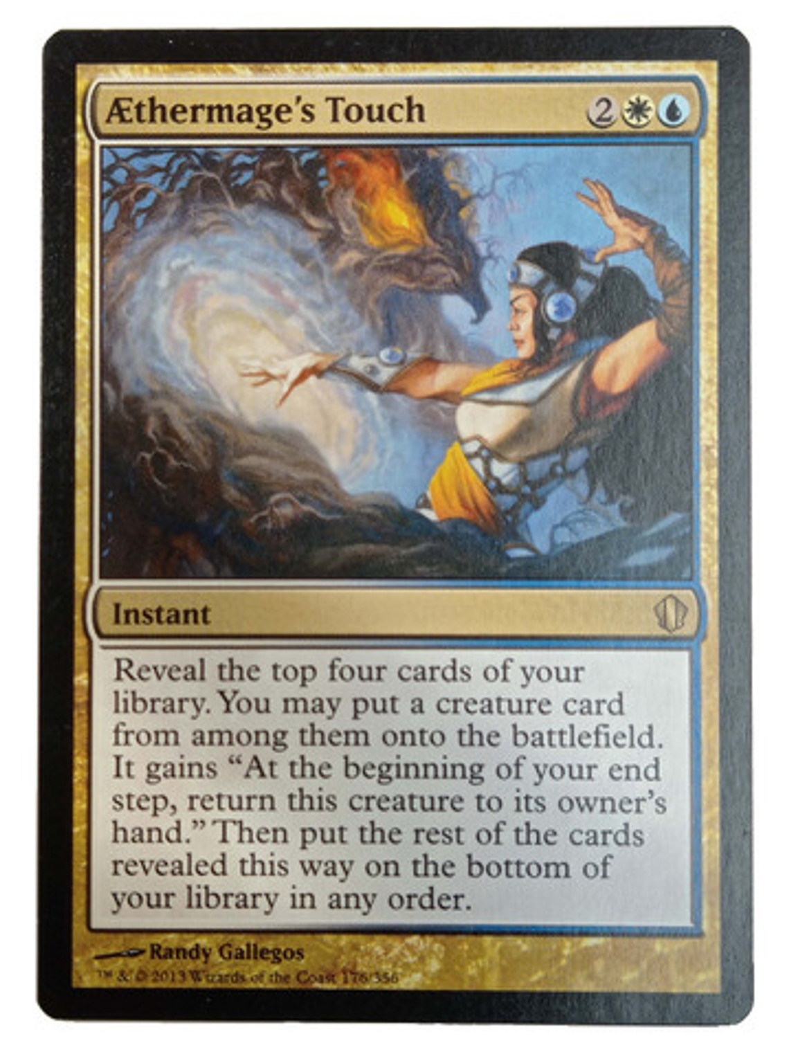 Carta Magic Aethermage's Touch [c13] Mtg Instant 1