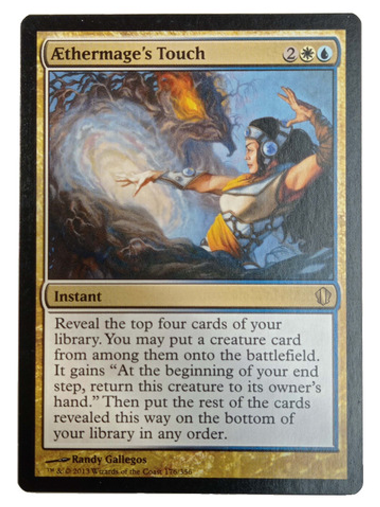 Carta Magic Aethermage's Touch [c13] Mtg Instant 1