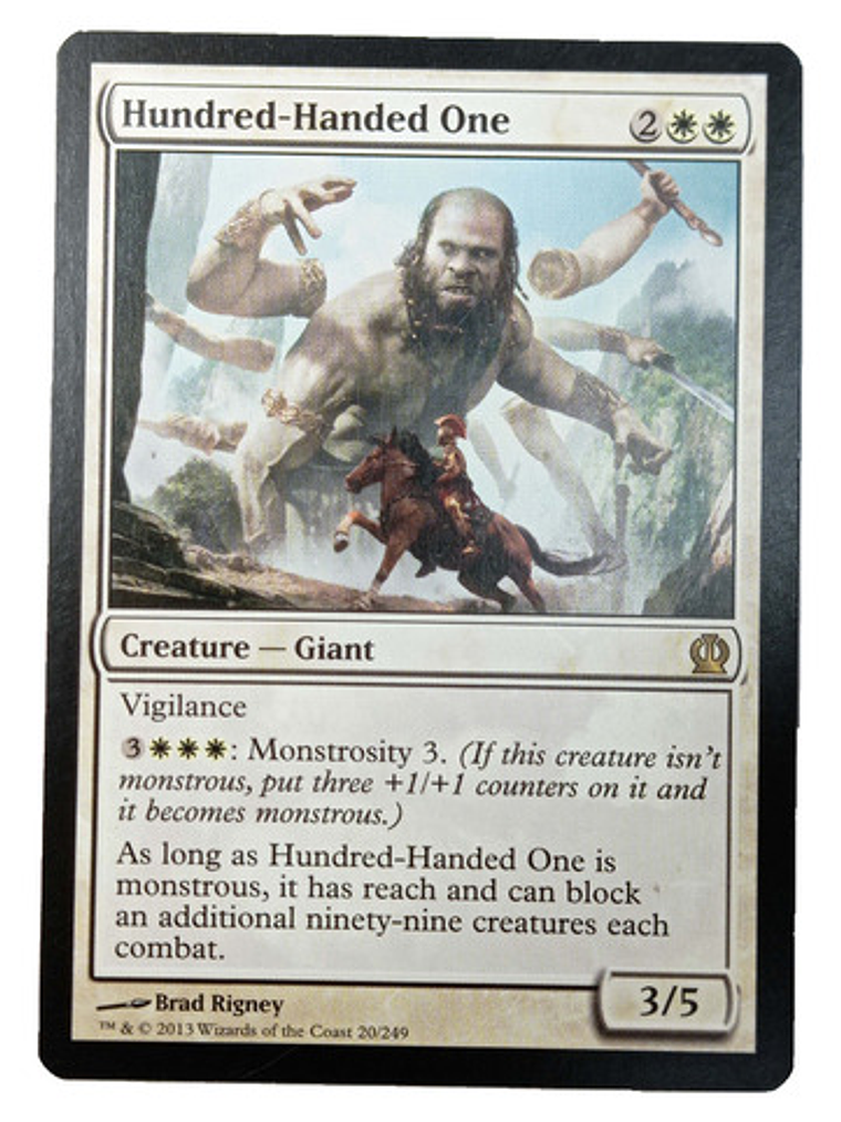 Carta Magic Hundred-handed One [theros] Mtg Giant 1