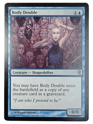 Carta Magic Body Double [jace V Vraska] Mtg Shapeshifter