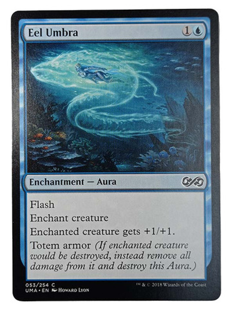 Carta Magic Eel Umbra [ultimate Masters] Mtg Enchantment 1