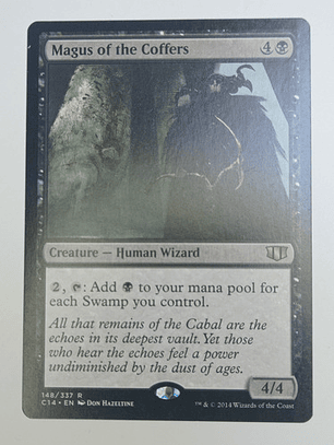 Carta Magic Magus Of The Coffers [c14] Mtg Wizard