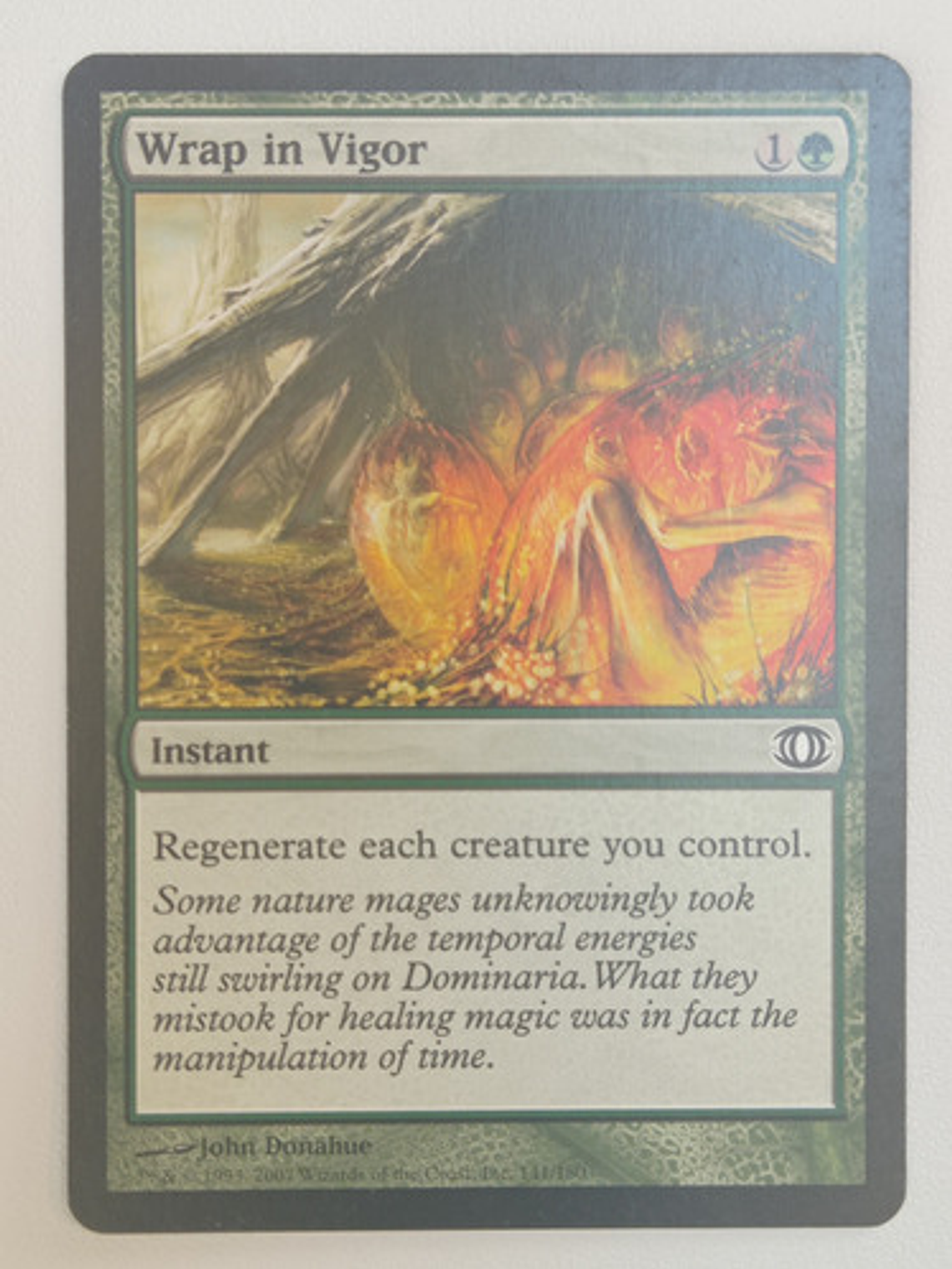 Carta Magic Wrap In Vigor [future Sight] Mtg Instant 1