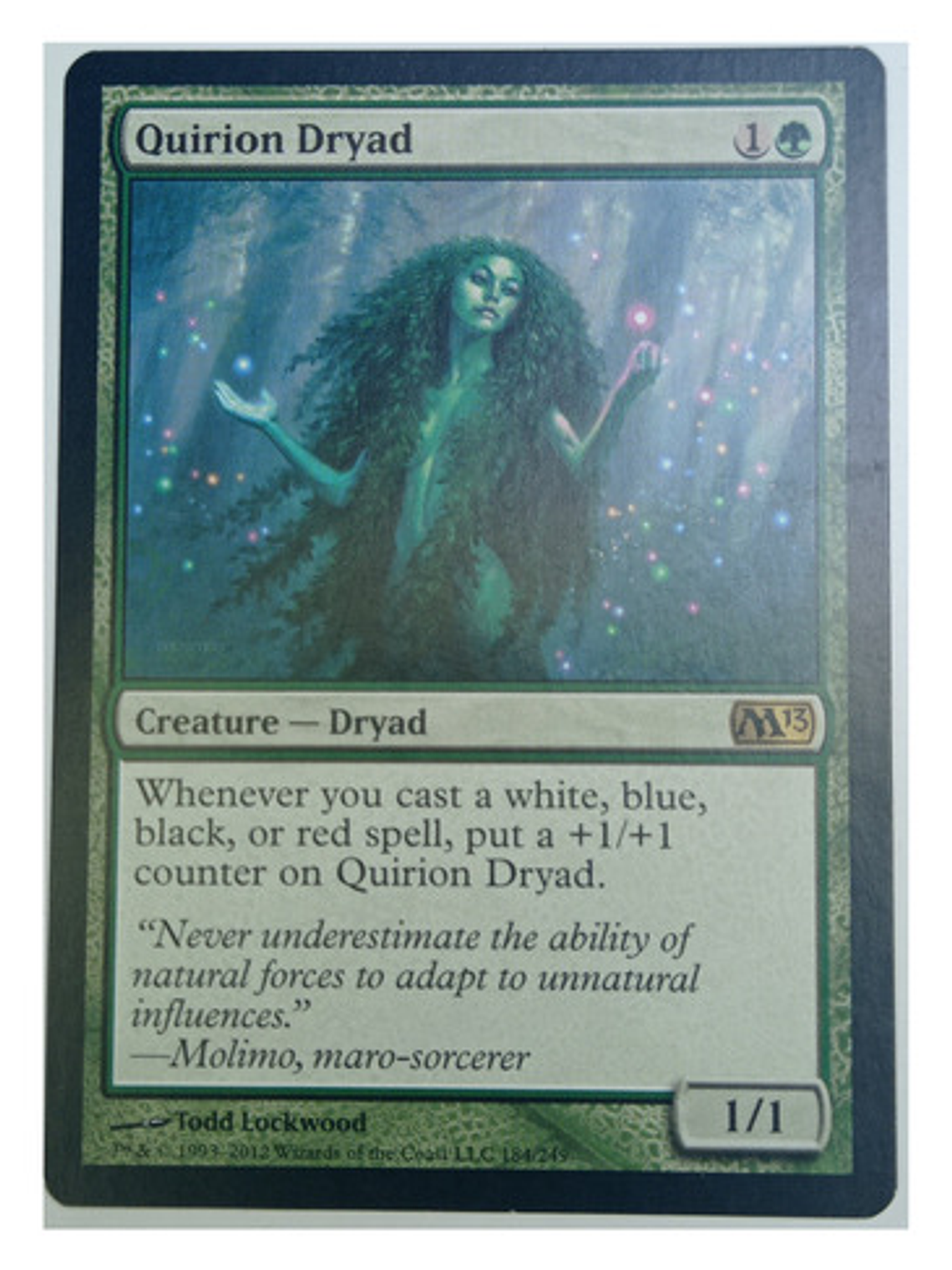 Carta Magic Quirion Dryad [m13] Mtg Creature 1
