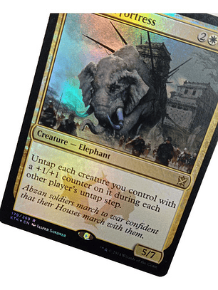 Carta Magic Flying Ivorytusk Fortress (foil) [tarkir] Mtg
