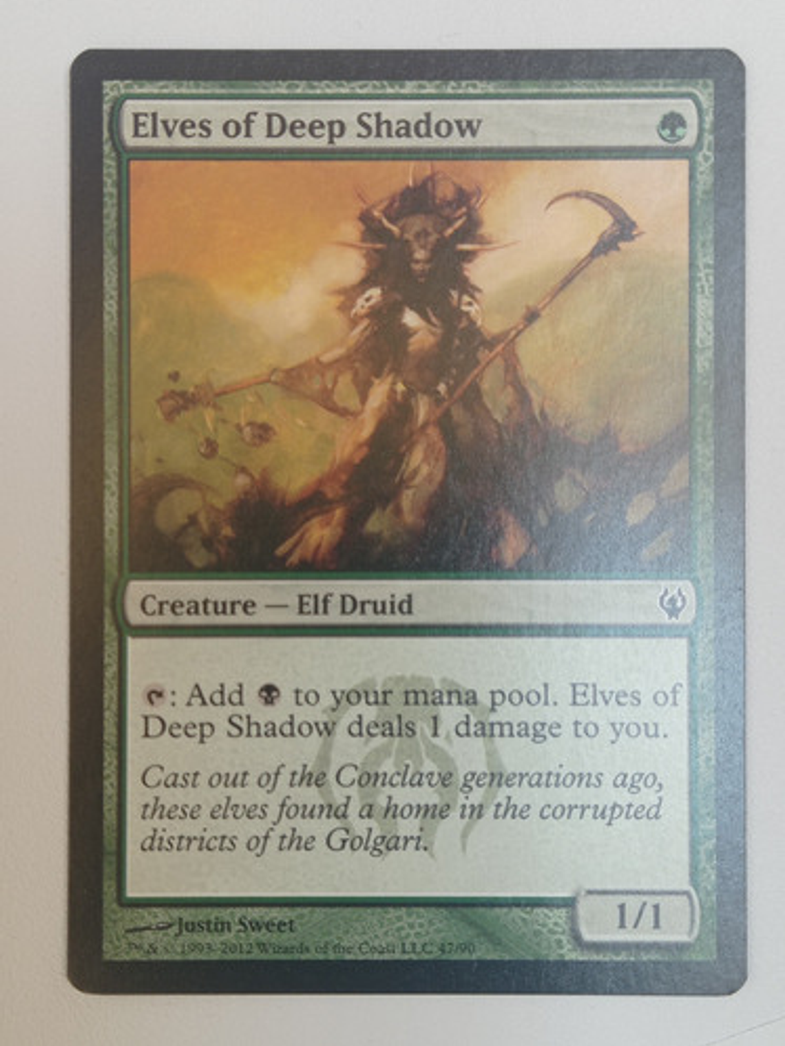 Carta Magic Elves Of Deep Shadow [izzet Golgari] Mtg Elf 1