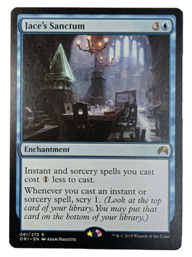 Carta Magic Jace's Sanctum [origins] Mtg Enchantment 1