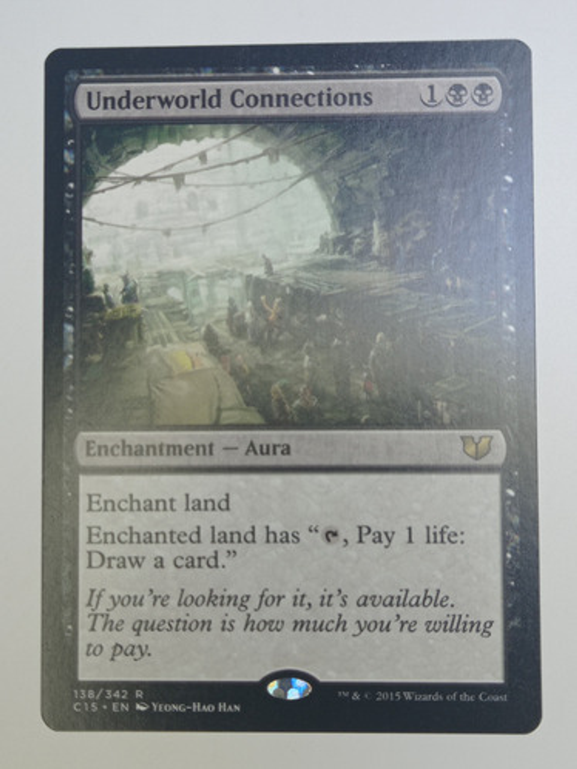 Carta Magic Underworld Connections [c15] Mtg Enchantment 1