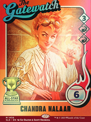 Set 5 Cartas Magic The Baseballing (foil) Secret Lair Mtg In