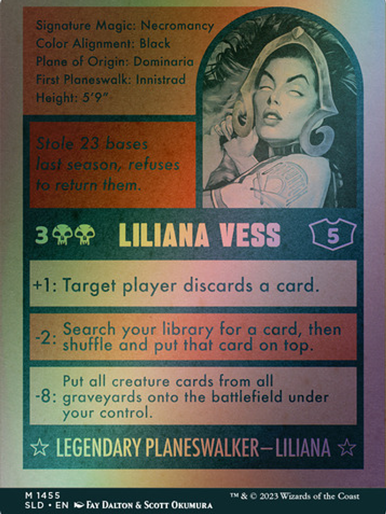 Set 5 Cartas Magic The Baseballing (foil) Secret Lair Mtg In 8